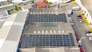 Energia Solar em Gaspar, na empresa Expresso Têxtil