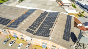 Energia Solar em Gaspar, na empresa Expresso Têxtil