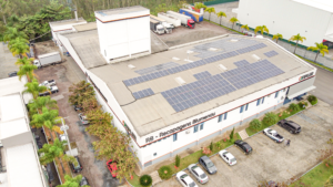 Energia Solar em Blumenau, na empresa RB Recapagens