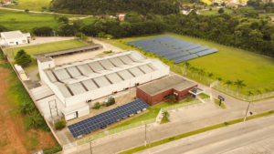 Energia Solar em Nova Trento, na empresa Metais Mondelli