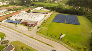 Energia Solar em Nova Trento, na empresa Metais Mondelli