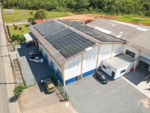 Energia Solar em Schroeder, na empresa Caribe Têxtil