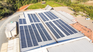 Energia Solar em Pomerode, na empresa Nugali Chocolates