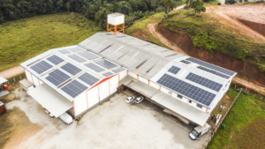 A Benutex Malhas, localizada em Brusque - SC, produz a sua própria energia limpa e sustentável com os sistemas Solar Vale.